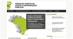 Desktop Screenshot of informacaopublica.org.br