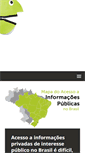 Mobile Screenshot of informacaopublica.org.br